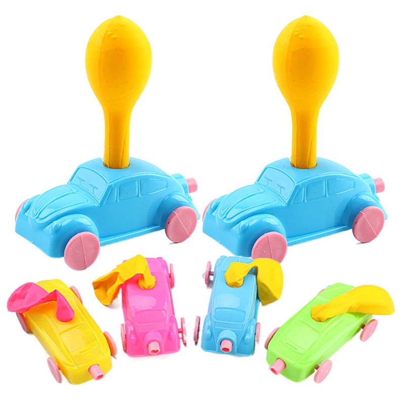 1~10 piezas de globos de retroceso para coche, accesorios educativos para experimentos científicos, recuerdos de fiesta de cumpleaños, relleno de piñata DIY, bolsas de regalos TMZ