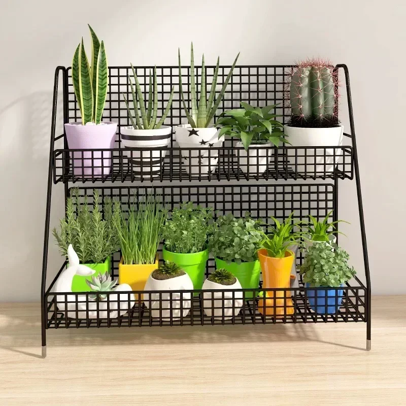 Metal Luxury Plant Shelf Tiered Floor Flowers Universal Plant Shelf Outdoor Corner Estante Para Plantas Balcony Furniture