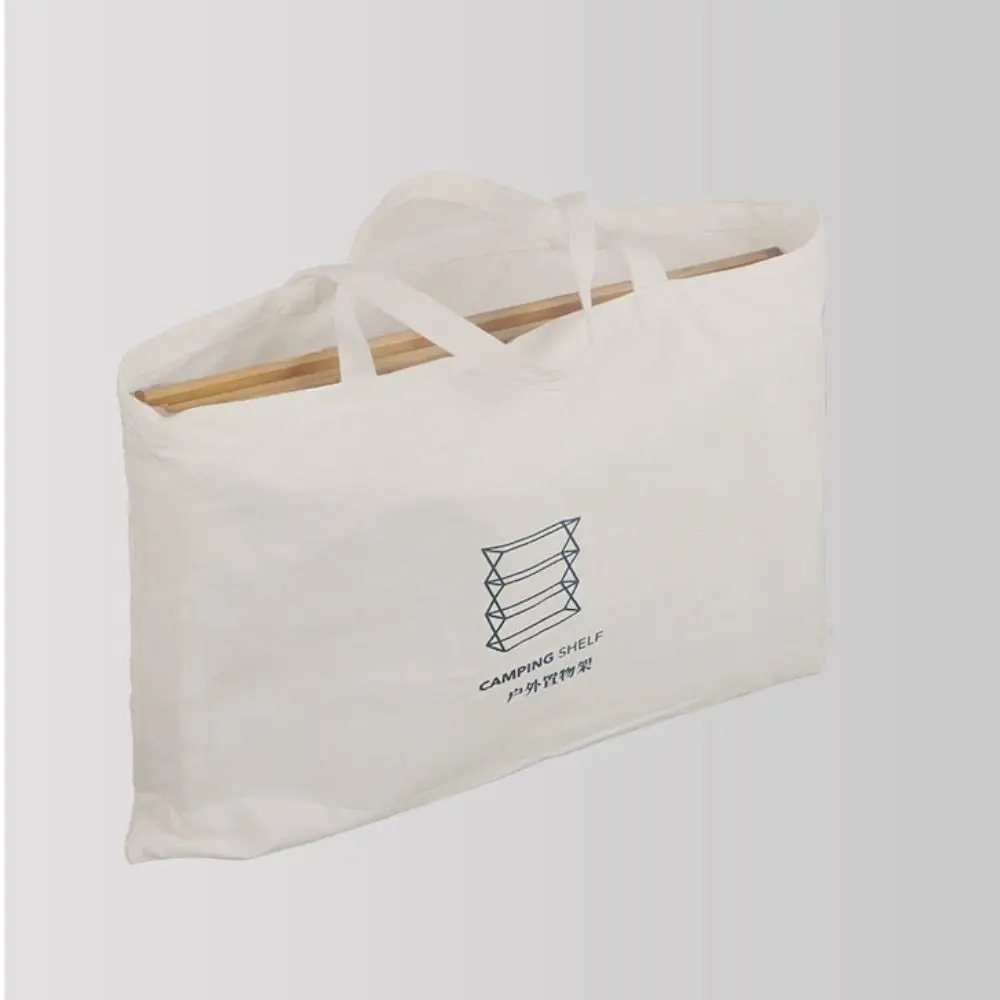 Canvas & Cotton Outdoor Camping Storage Bags Durable Carry Bags Shelf Organizing Function Portable Outdoor Storage Totes