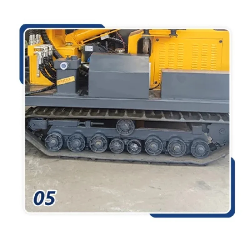 Yuchai 85Kw-260M-300M-350M Engine Top Hammer Crawler Mining Drilling Rig 380V Customizable Gear Gearbox Motor Bearing