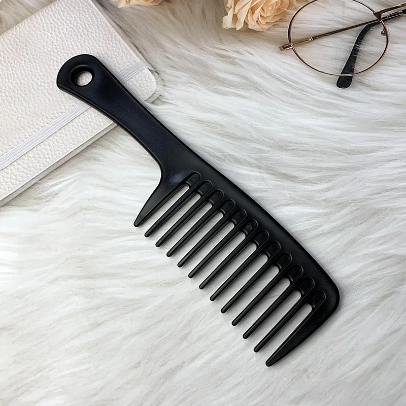 

Hairdress Comb Heat Resistant Woman Wet Hook Curly Hair Brushes Pro Salon Dyeing Styling Tools Coarse Wide Spikes Tooth