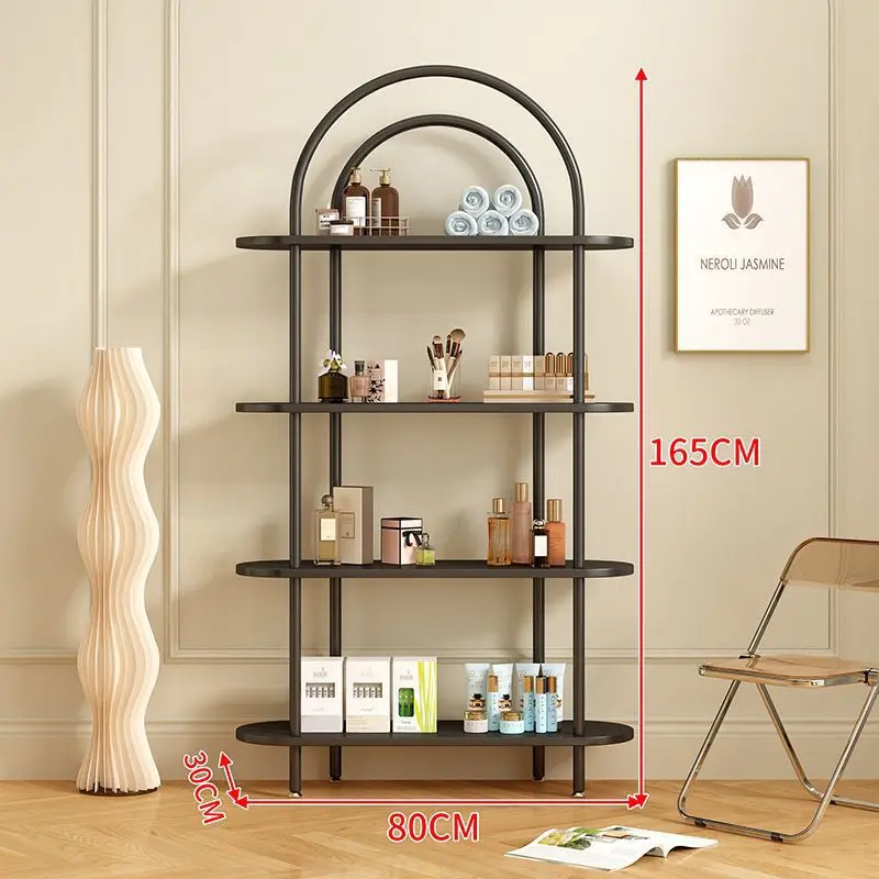 custom.Steel Cosmetic Display Cabinet Live Room Product Storage Beauty Salons Nail Art Shops Supermarkets Display Rac