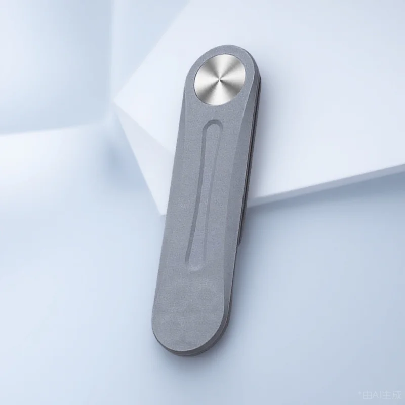 

1Pcs Silver Portable Foldable Phone Holder for Laptop Side Mount Clip Cellphone Stand Monitor Expansion Bracket Computer