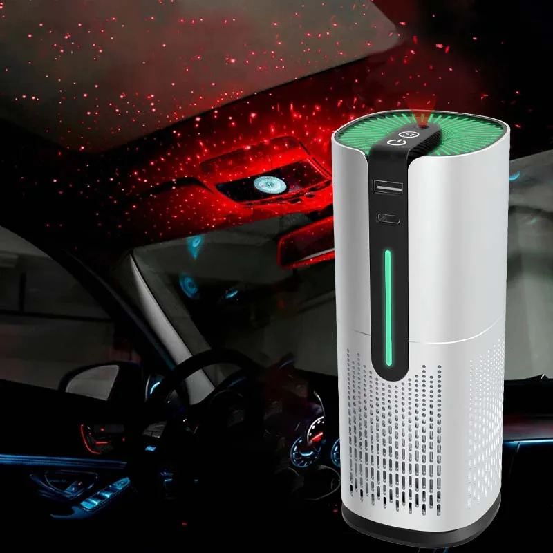 Hot Sale Plug-in Bladeless Negative Ion Air Purifier Fresh Air Fan for Household Car Use