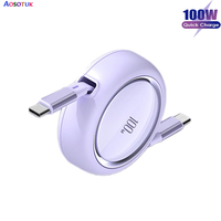 1m  USB C Cable to USB Type C Cable PD 100W Fast Charger Cord USBC to Type-C Cable for iPhone15 Samsung Huawei POCO Xiaomi Redmi