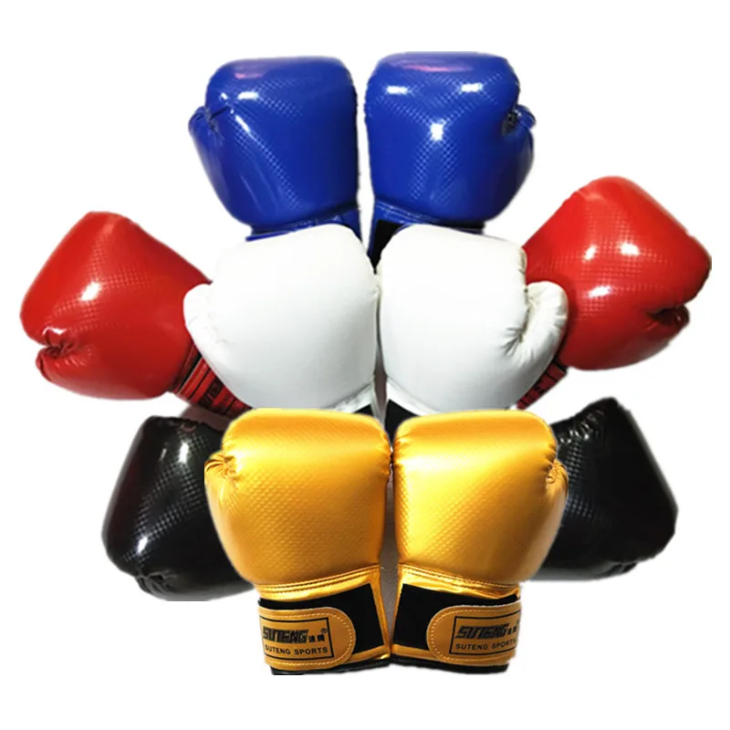 2-6 Years Girls Boys Kids Boxing Gloves Muay Thai MMA Fun Playing Martial Arts Mitts Taekwondo Fight Training Gear 2019 DEO