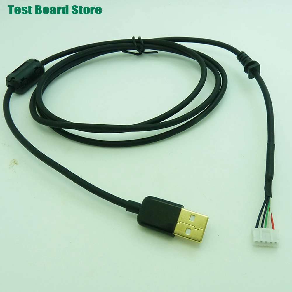 1Pc USBExtension Line With Magnetic Ring Anti-Interference Charging Data Wire USB PlugTo PH2.0*5P/1.25*5P/2.54X4P/2.0*4PTerminal