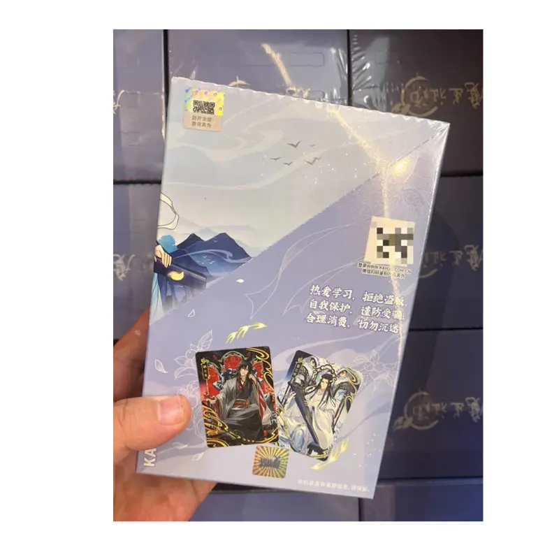 KAYOU Mo Dao Zu Shi シリーズ 4 酔夢章署名カード魏無羨 Lan Wangji 本物のコレクションカード誕生日プレゼント