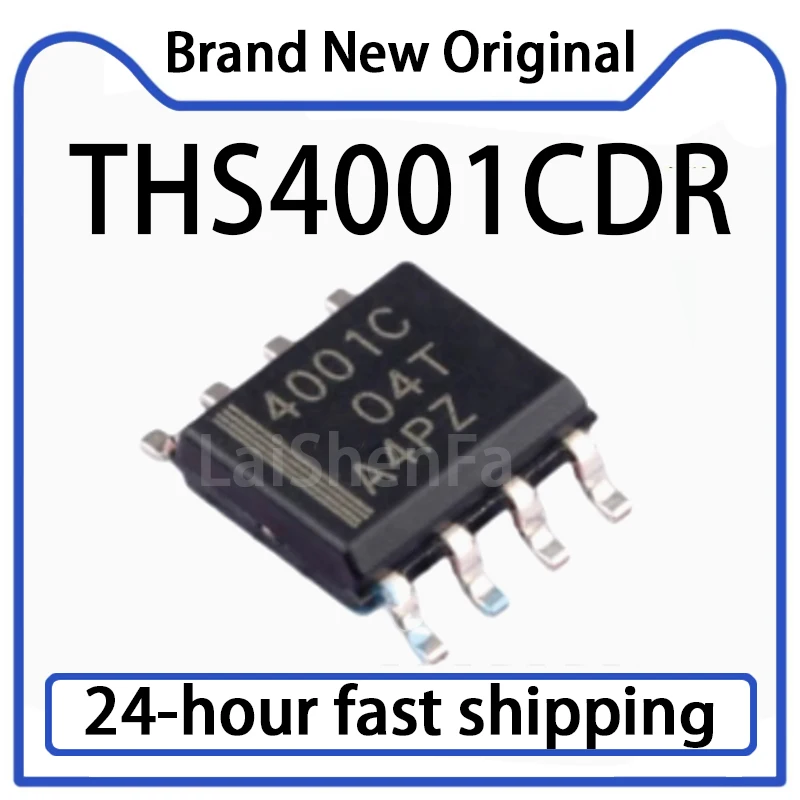 1PCS THS4001CDR Patch SOP-8 270MHz Voltage Feedback Amplifier Original Stock