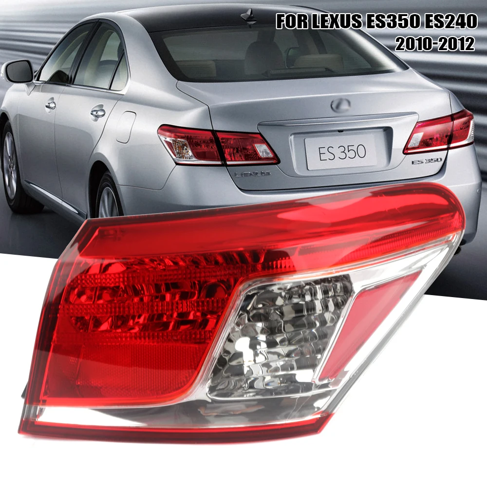 Lewa/prawa boczna lampa tylna do Lexus ES350 ES240 2010 2011 2012, tylne światło hamowania z