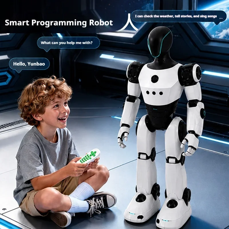AI Smart Robot Voice Control Programmable Dancing Singing Remote Control Interactive Companion Toy