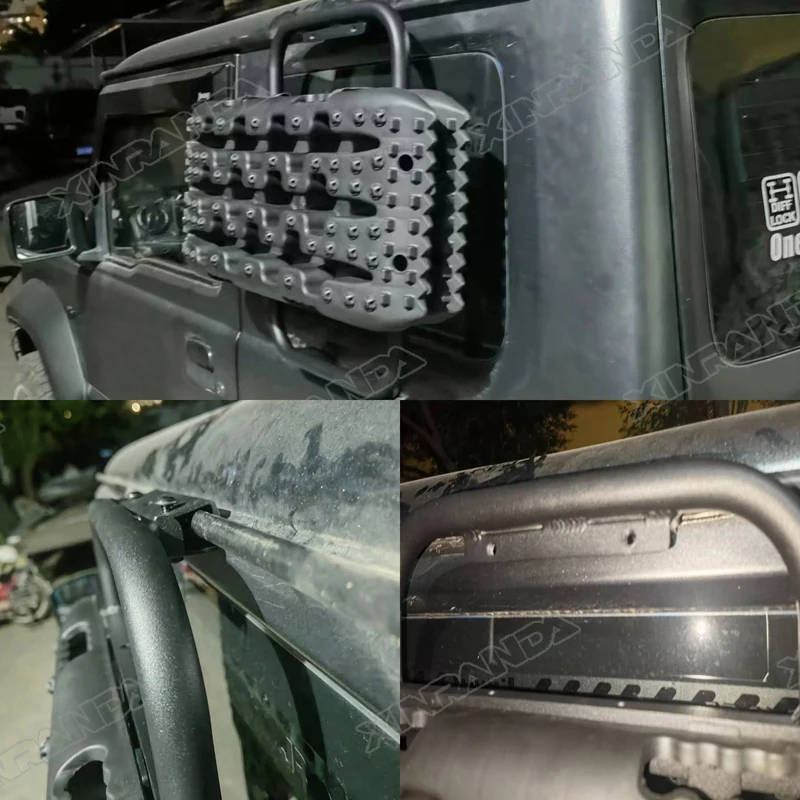For Suzuki Jimny JB74 Escape Board 2PCS Side Window Ladder Recovery Track Traction Board For Suzuki Jimny JB64 Sierra JB74 2019+