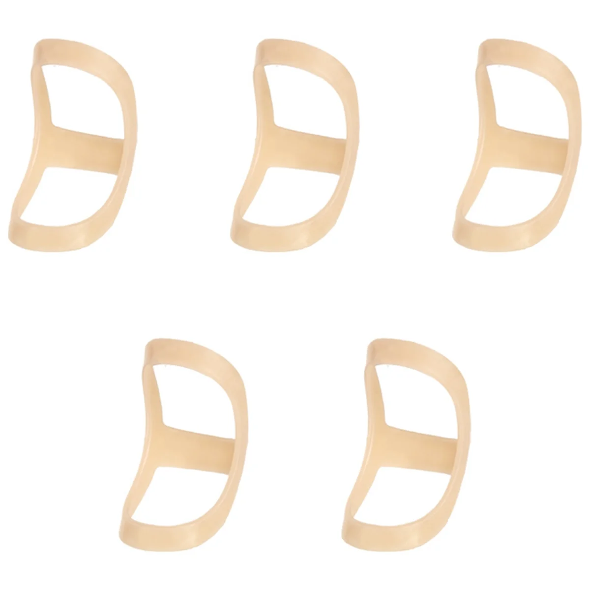 E tala de dedo oval para artrite, suporte e proteção, estabilizador cinta, 5, 6, 7, 8, 9 tamanhos