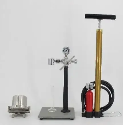 API Medium Pressure Water Loss Meter ZNS-5A Normal Pressure Water Loss Tester 350ml Stainless Steel Mud Cup with Pump