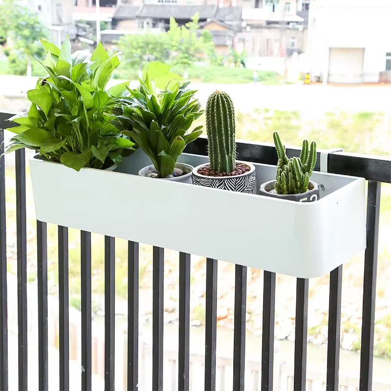 a forHigh Quality Powder Coated Square Stainless Steel Classic Minimalist Hanging Flower Pot Stand Holder for Garden Shopping