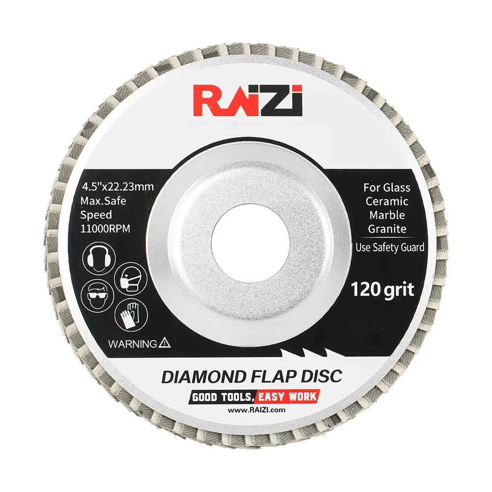 Aluminum Backed Diamond Flap Disc Grinding Wheel for Stock Removing
