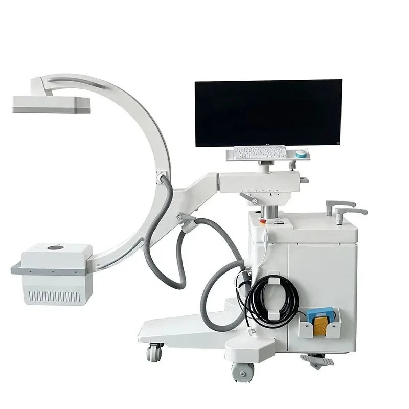 EUR PET Professional Veterinary 5kw C-Arm Mobile Digital Radiography System Equipment Digital C-Arm X-Ray Machine For Pet