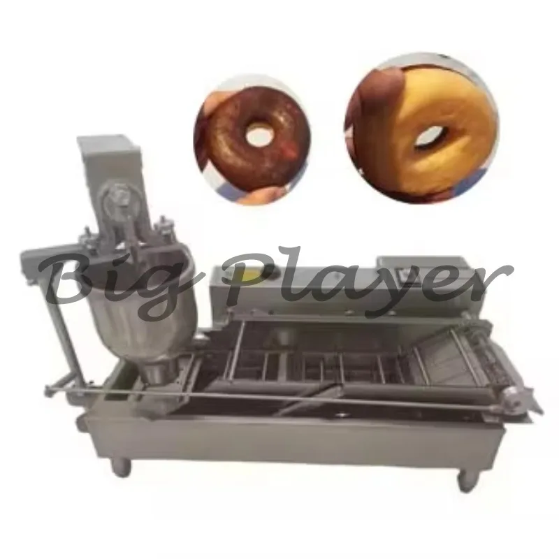 

FOR HJ-T100 Automatic Two Rows Electric Commercial Making 30-120mm Size Donut Machine