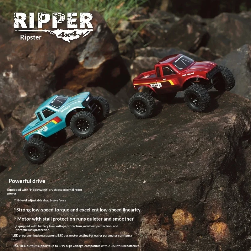RGT RC Crawler 1 18 Brushless 4WD Dual Speed Outrunner Off Road Remote Control Rock Climbing Car For Adult Hobby Users 18800