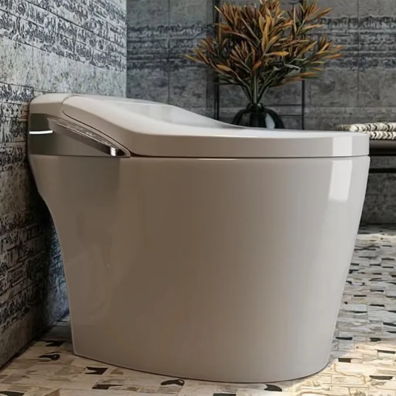 Premium Smart Full Dual Touch-Free Lid One-Touch Auto-Clean Ceramic Heated Seat Bidet Remote Included