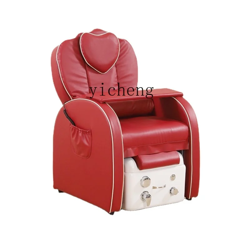 

Zc Electric Nail Beauty Eyelash Beauty Foot Couch Reclining Chair Spa with Basin Foot-Washing Pedicure Chair