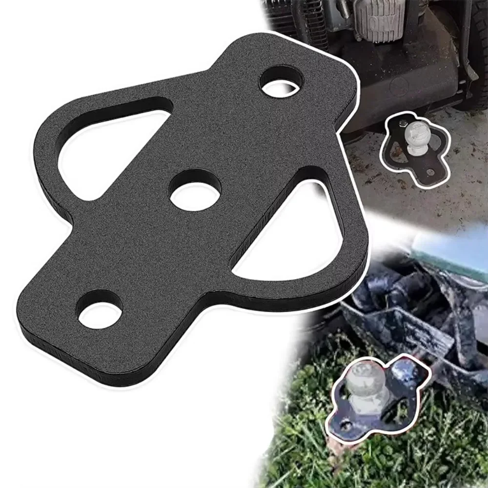 

Heavy Trailer Hitch Adapter Garden Flat Tractor Bracket With Bolt Receiver Hitch for Lawn Mower Three Way ATV Hitch Attachments