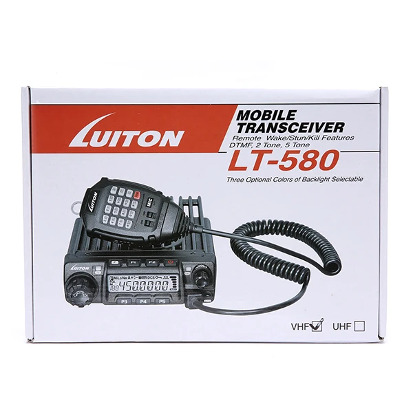راديو Uhf أو Vhf عالي الجودة LT-580 60 وات مخرج طاقة عالي Talki Walki 100 كجم