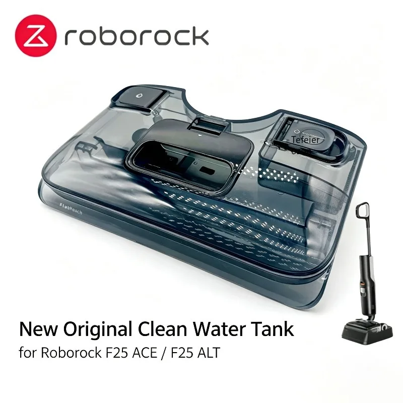 New Original Clean Water Tank for Roborock F25 ACE (Combo) F25 ALT Wet and Dry Vacuum Cleaner Replacement Accessory Spare Parts