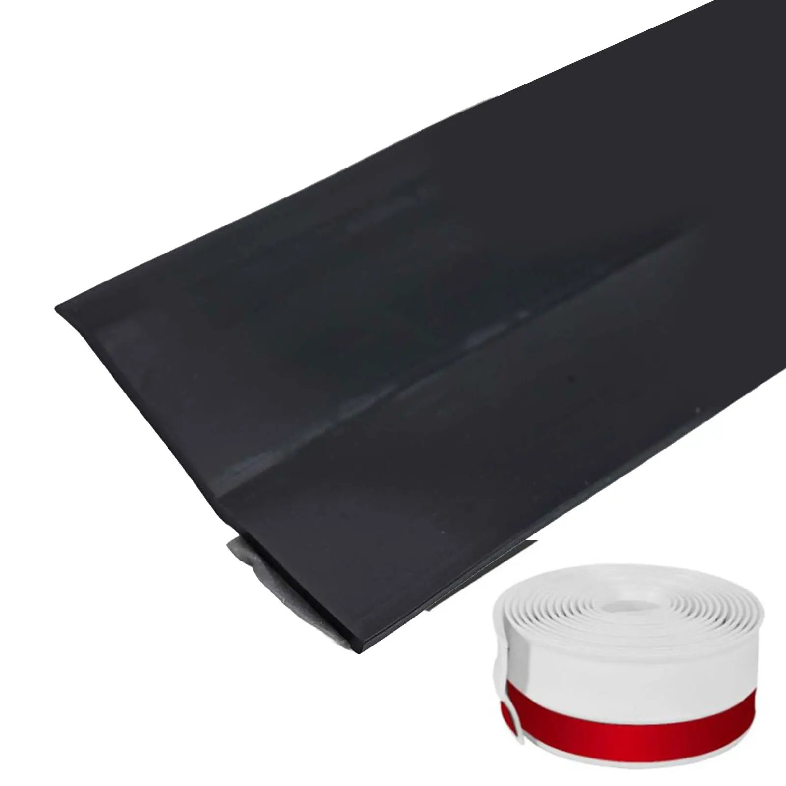 Door Frame Seal Garage Door Rubber Strip For Home Use Effective Weatherproofing Energy Savings Noise Reduction