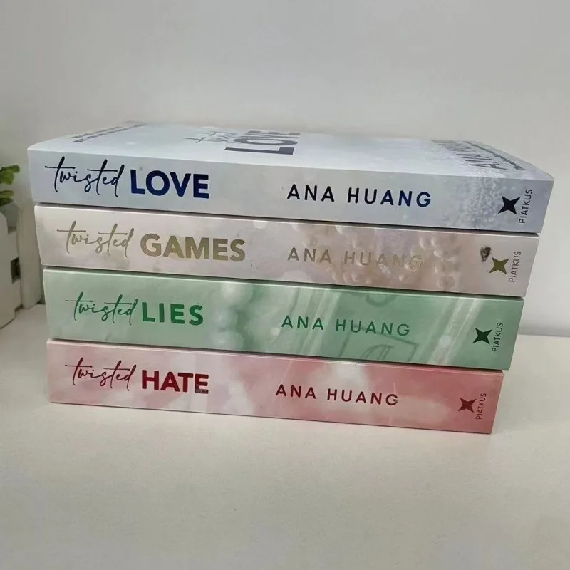 4 Books Twisted Love /Games / Hite /Lies Ana Huang English Book Novel