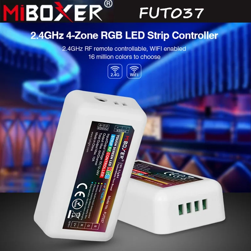 Mi Light RF 2.4G LED strip remote controller dimmer CCT RGB RGBW RGBCCT MiBOXER Milight FUT036 FUT038 FUT039 FUT096 WL5 WL-Box1