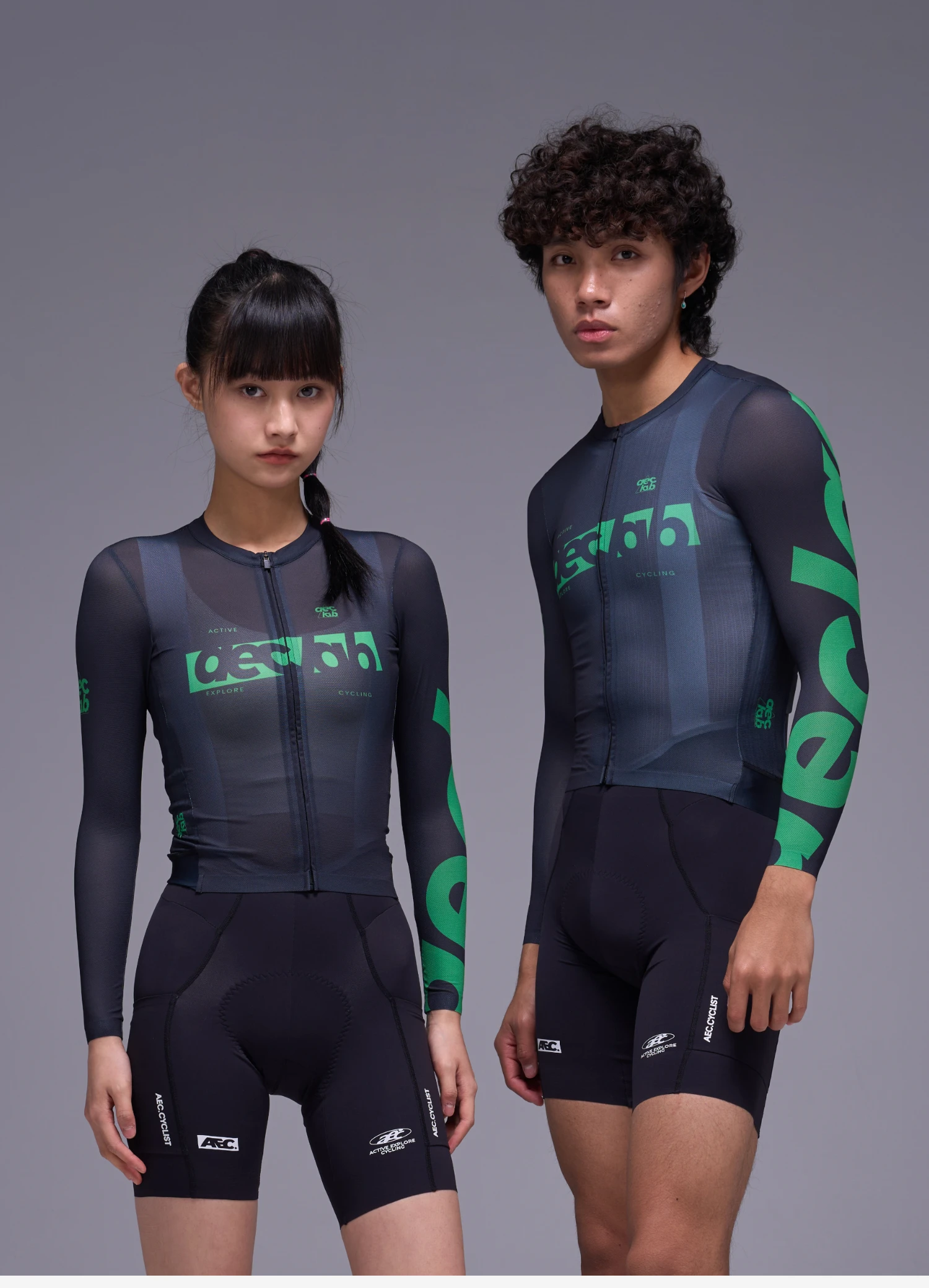 AEC 2026 Neues Damen-Radtrikot Frühling Herren Langarm-Radoberteil YKK-Reißverschluss Atmungsaktive Radkleidung ShanJi-Serie – Detail 16
