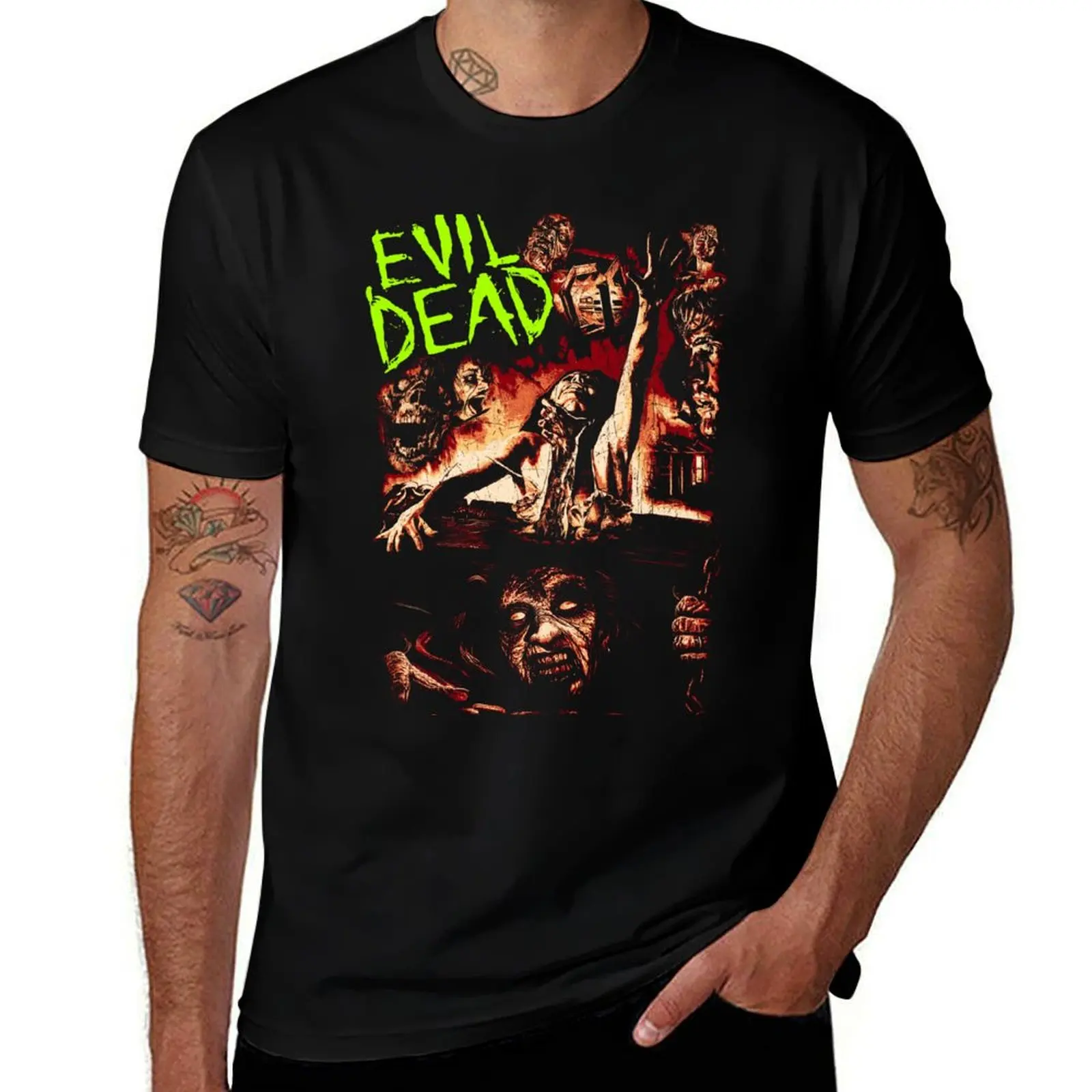 

Evil Dead T-Shirt quick drying Anime t-shirt cute tops men clothes