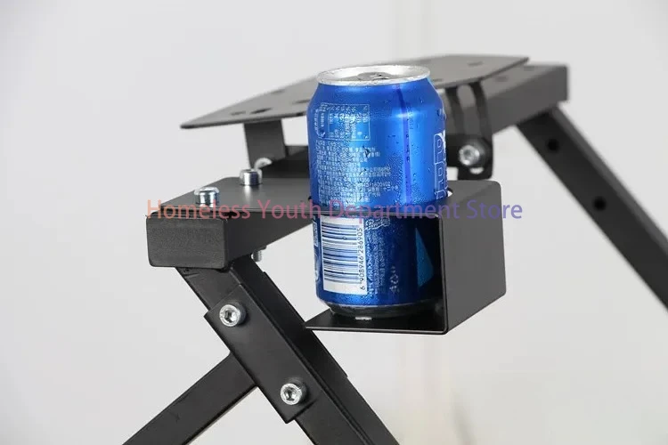 third-generation reinforced panel folding rack and beverage rack for X-type racing simulation folding rack