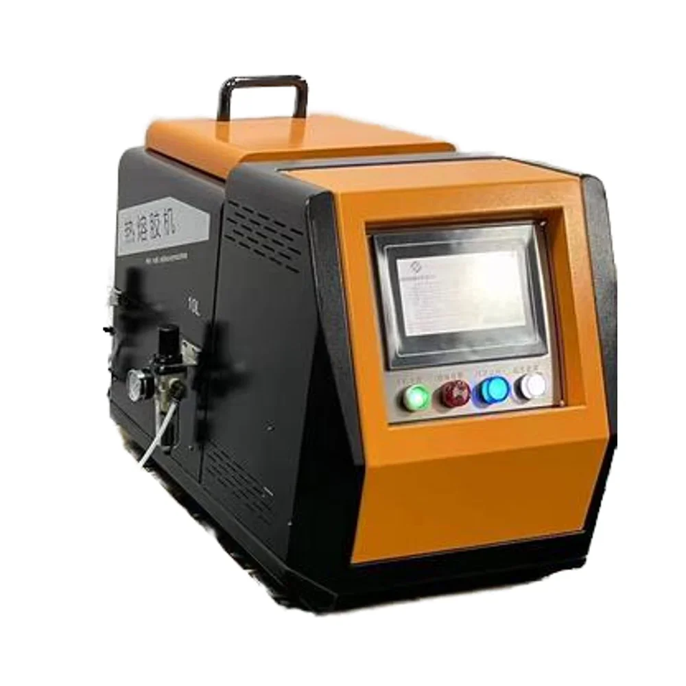 Hot Melt Gluing Machine Adhesive Applicator Glue Dispenser Device for Packaging Textile Clothing