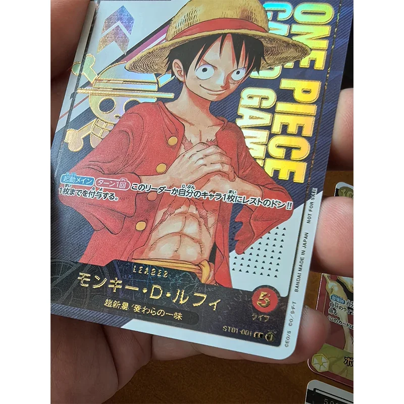 ONE PIECE postacie z anime małpa D. Luffy Miss Allsunday DIY domowej roboty karty kolekcjonerskie świąteczne zabawki prezentowe urodzinowe