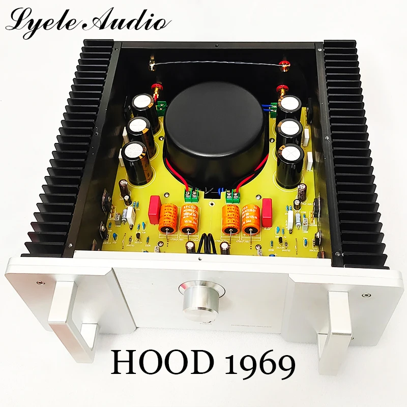 HOOD 1969 Power Amplifier 24W*2 Class A HIFI Home Power Amplifier Field Effect Tube J.HOOD OTL