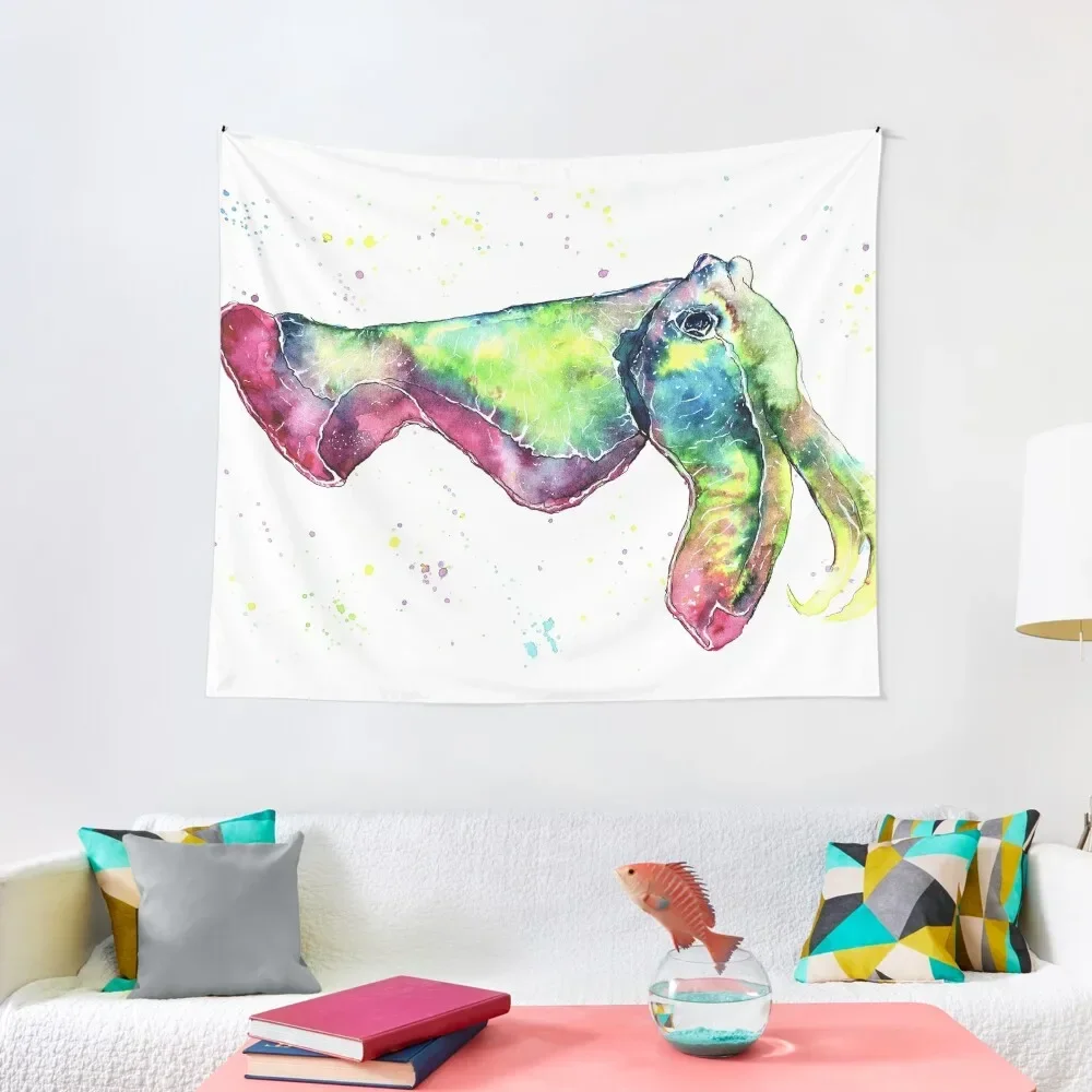 

Гигантский гобелен в виде морской рыбы, украшение для спальни, украшение для стены, аксессуары для украшения комнаты, обои