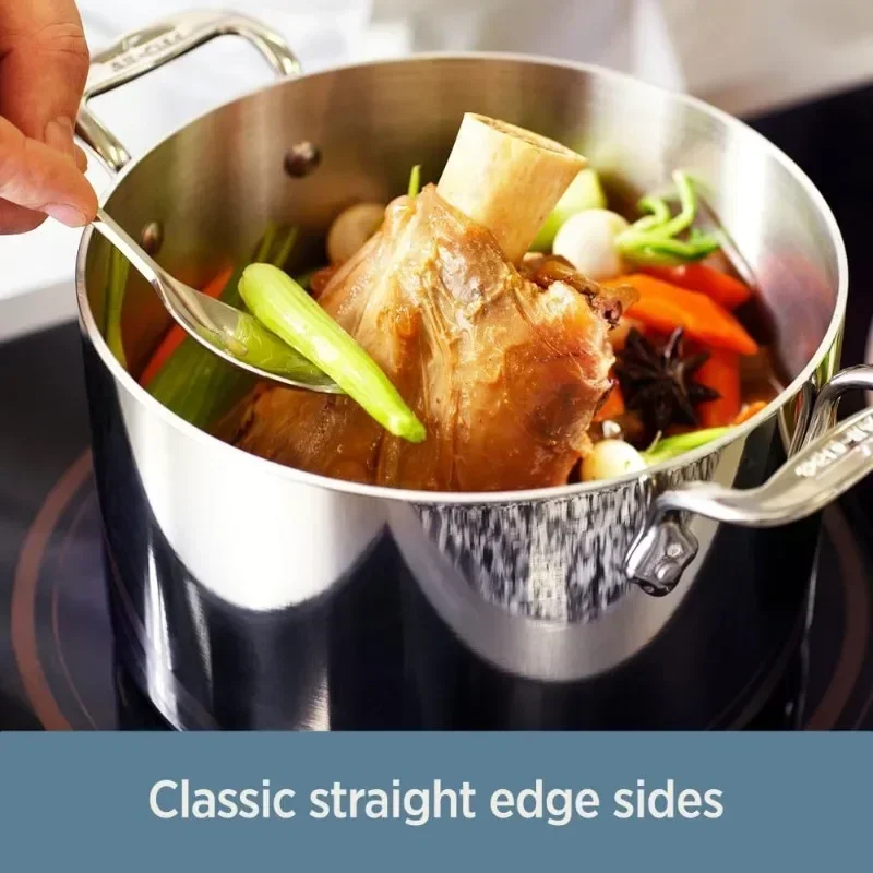 Pentole e pentole per forno a induzione Wok in acciaio inossidabile