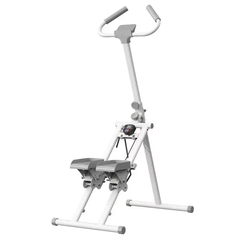 Foldable Mini Stepper Home Fitness Vertical Climbing Frame Mountaineering Machine for Indoor Exercise Cardio Workout