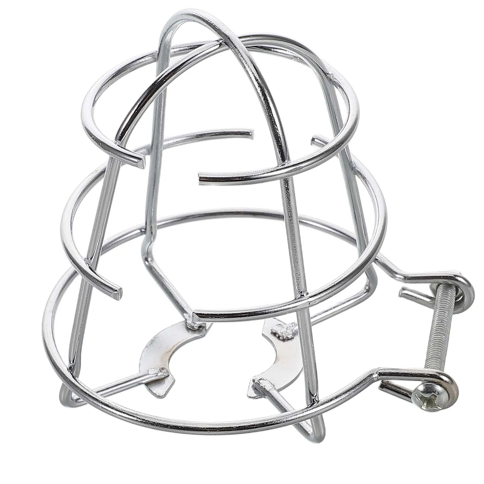 

Fire Sprinkler Cage Cover Protector for Ceiling System Silver Metal Smoke Shield Easy Installation