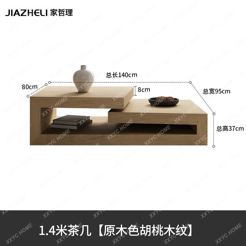 SSMedieval style coffee table new light luxury design coffee table living room high-end atmosphere creative modern coffee table