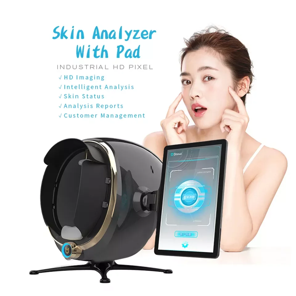 2024 Professional Smart Magic Mirror Face Scanner Machine Skin Diagnosis 3D Facial Skin Analyzer Detector