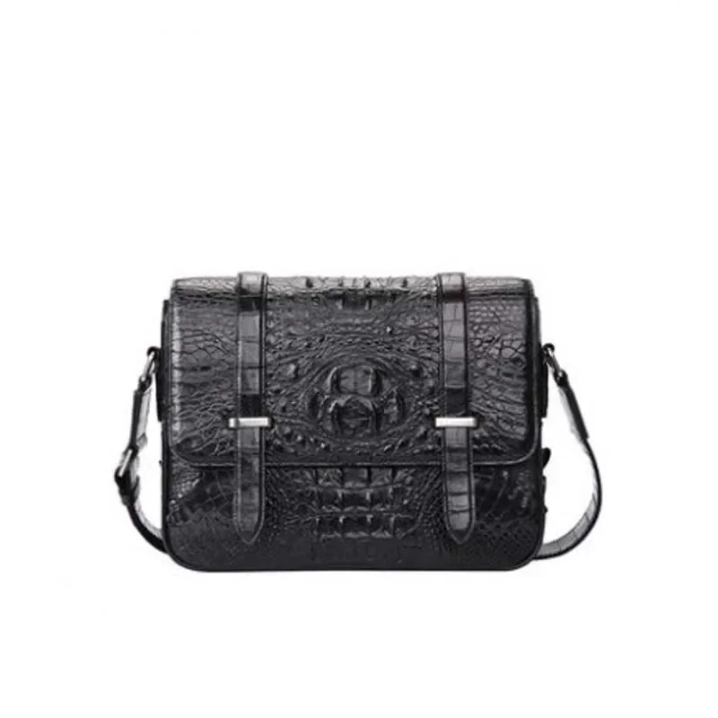 

moben crocodile male Single shoulder bag business fashion crocodile bag men