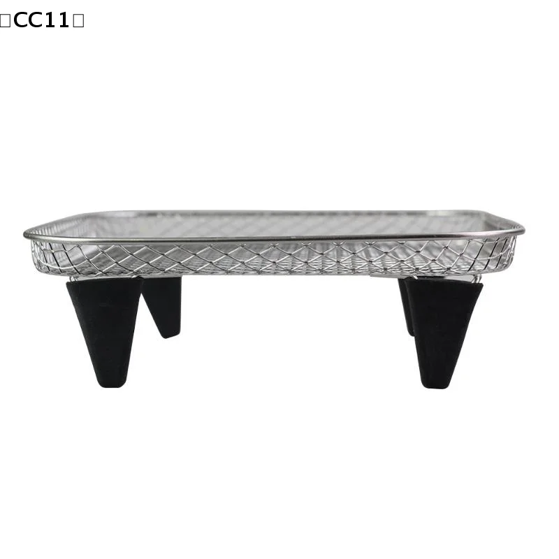 4/6/8Pcs Dewatering Rack Buffer Pad Air Fryer Silicone Feet Steam Protector Dehydrator Racks Tabs Silica Gel Tray Bumpers〔CC11〕