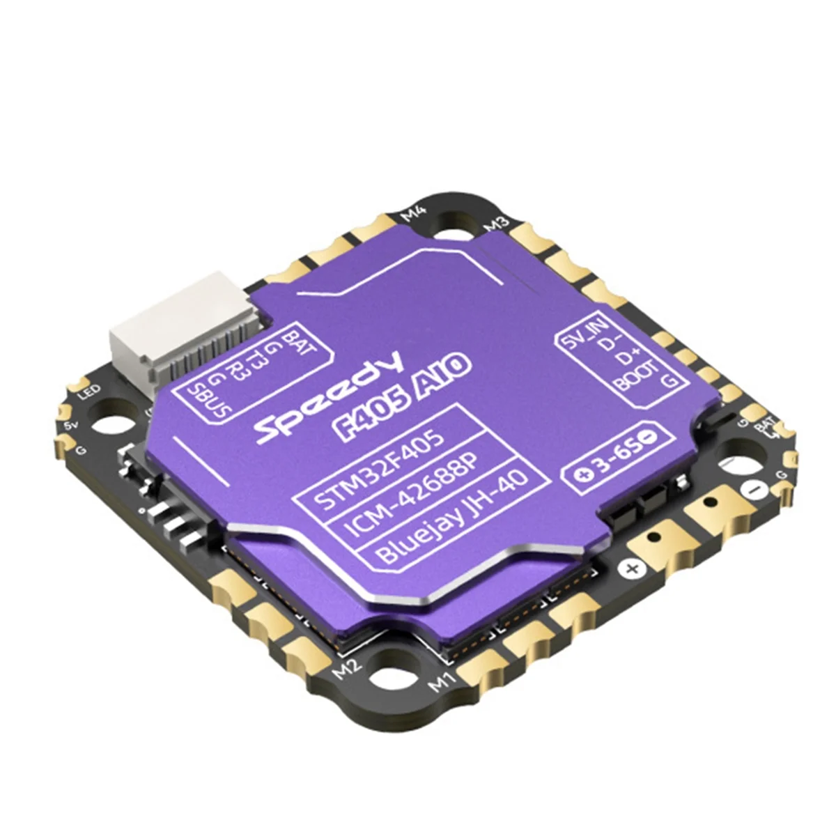 

B24A For SpeedyBee F405 AIO Flight Controller 40A Blue-Jay 3-6S Integrated Flight Controller for FPV Freestyle Drones