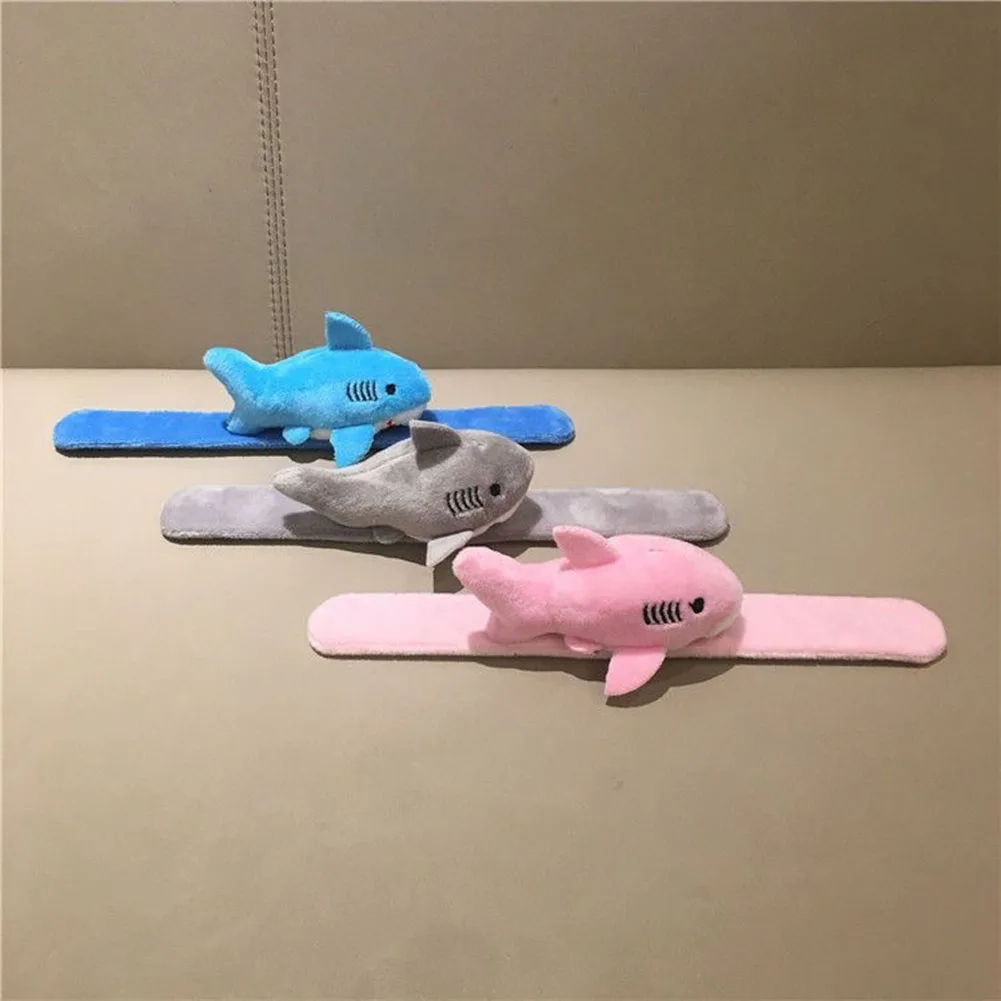 Cartoon Sharks Snaps Bracelets For Kids Easy Carry Flip Wrist Band Bracelet For Kids Boy Girl