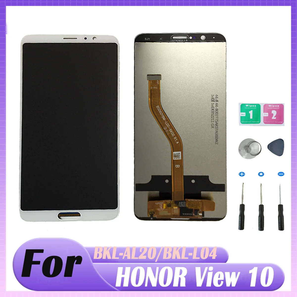 5.99\'\' V10 Display Screen for Honor View 10 Lcd Display Touch Screen Replacement for Honor View10 BKL-AL20 BKL-L04 BKL-L09 LCD