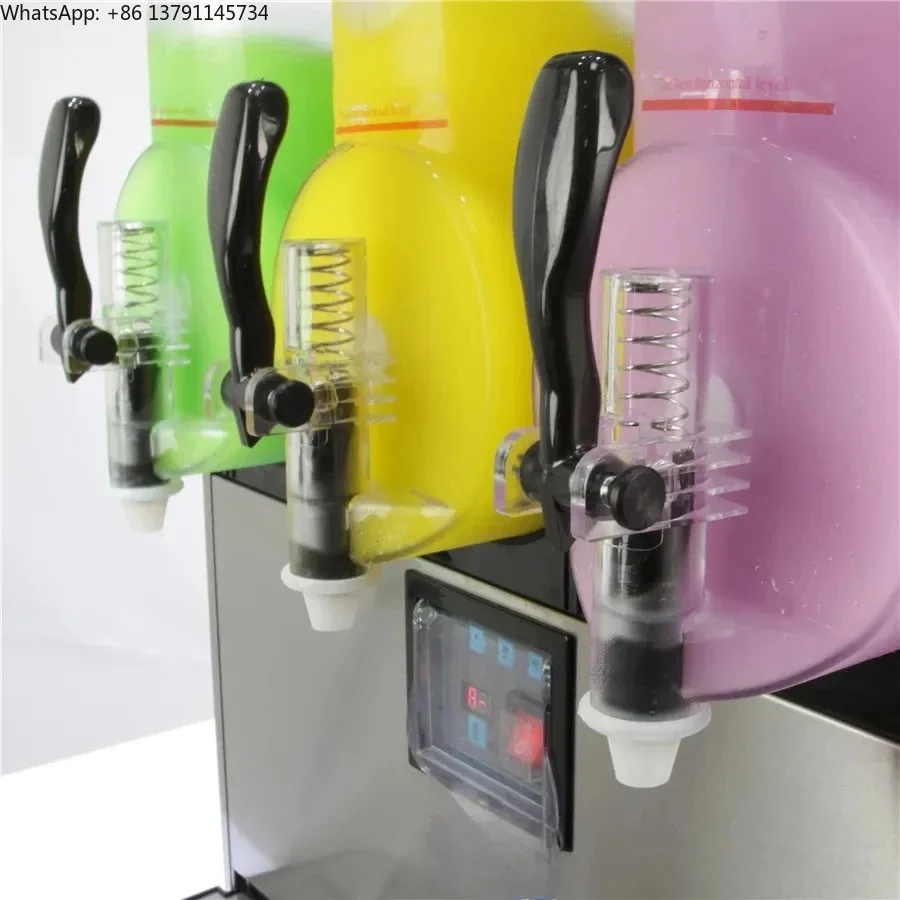 

Bowls Commercial Slushy Machine Slushie Machine 12L X 3 Tank Stainless Steel(depsit))