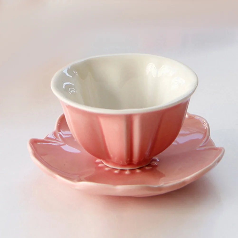 طقم فناجين قهوة وصحون من السيراميك، هدية سفر أنيقة لأي مناسبة، مشروبات باردة ساخنة، كوب حليب الشاي، للاستخدام المنزلي والمكتب #5